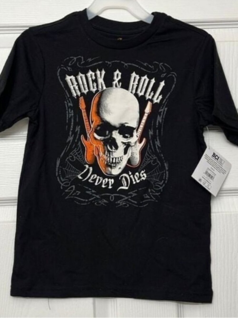 Boys Small Rock And Roll Shirt